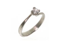 Anello Damiani Donna in Oro bianco Diamante 0.70 Ct 81036155 - 81036155
